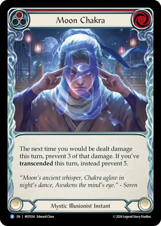 Moon Chakra (Red) [MST034] (Part the Mistveil) | Good Games North