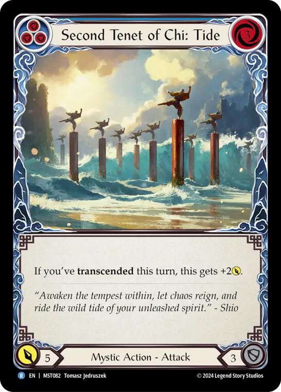 Second Tenet of Chi: Tide [MST082] (Part the Mistveil)  Rainbow Foil | Good Games North