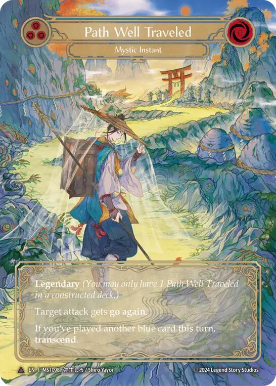 Path Well Traveled // Inner Chi (Marvel) [MST098] (Part the Mistveil)  Cold Foil | Good Games North