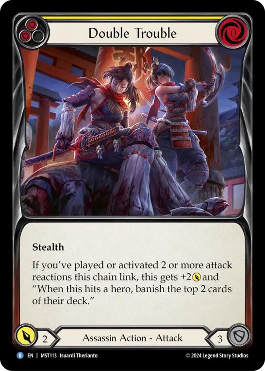 Double Trouble (Yellow) [MST113] (Part the Mistveil) | Good Games North