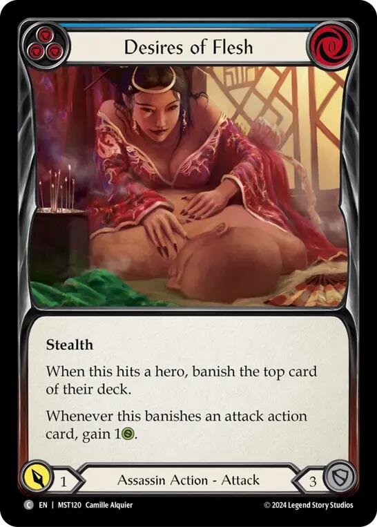 Desires of Flesh (Blue) [MST120] (Part the Mistveil) | Good Games North
