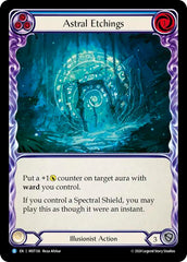 Astral Etchings (Blue) [MST136] (Part the Mistveil)  Rainbow Foil | Good Games North