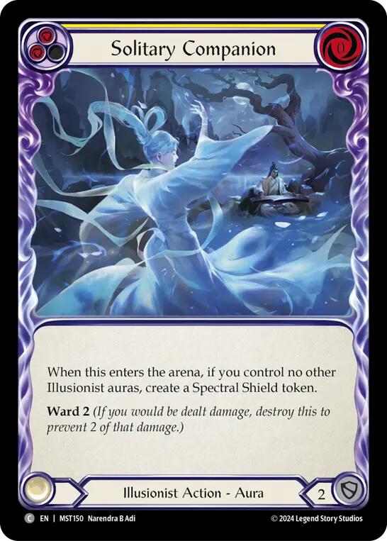 Solitary Companion (Yellow) [MST150] (Part the Mistveil) | Good Games North