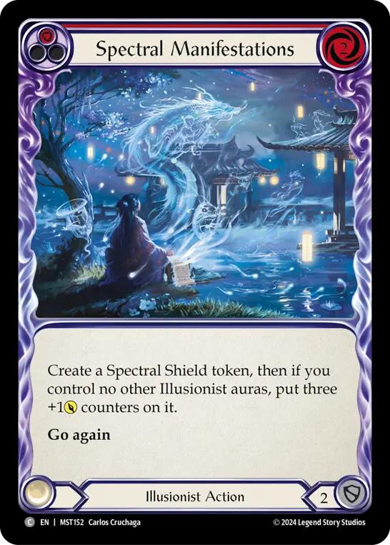 Spectral Manifestations (Red) [MST152] (Part the Mistveil)  Rainbow Foil | Good Games North