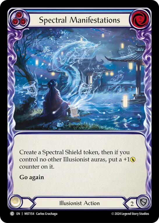 Spectral Manifestations (Blue) [MST154] (Part the Mistveil) | Good Games North