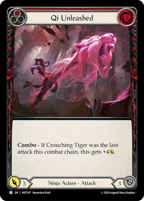 Qi Unleashed (Red) [MST167] (Part the Mistveil) | Good Games North