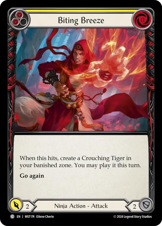 Biting Breeze (Yellow) [MST174] (Part the Mistveil) | Good Games North