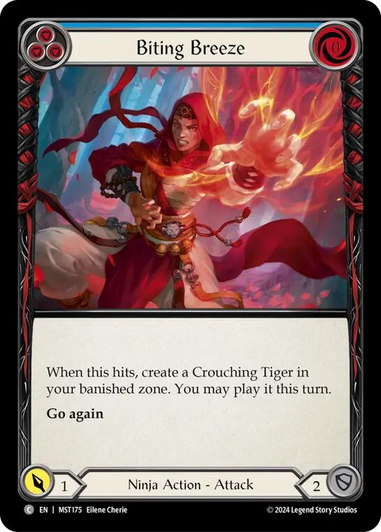 Biting Breeze (Blue) [MST175] (Part the Mistveil) | Good Games North