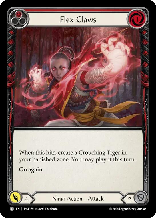 Flex Claws (Red) [MST179] (Part the Mistveil) | Good Games North