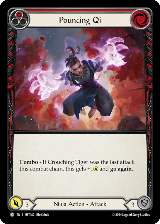 Pouncing Qi (Red) [MST182] (Part the Mistveil) | Good Games North