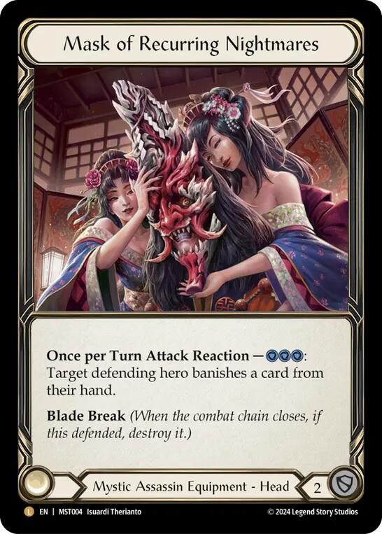 Mask of Recurring Nightmares [MST004] (Part the Mistveil)  Rainbow Foil | Good Games North