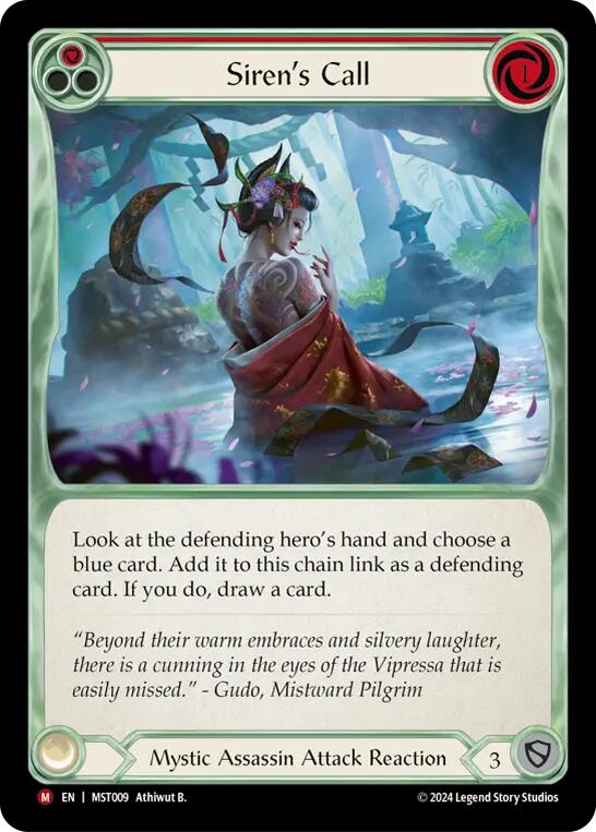 Siren's Call [MST009] (Part the Mistveil)  Rainbow Foil | Good Games North