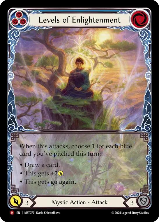 Levels of Enlightenment (Extended Art) [MST077] (Part the Mistveil)  Rainbow Foil | Good Games North