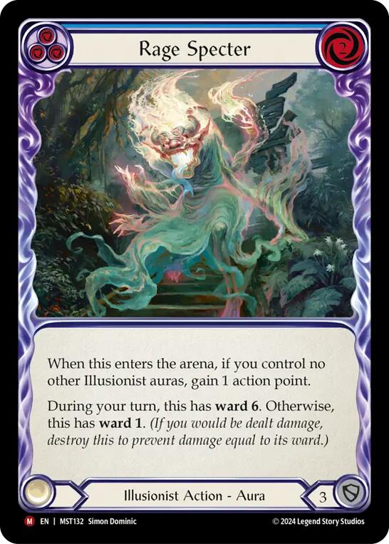 Rage Specter [MST132] (Part the Mistveil)  Rainbow Foil | Good Games North