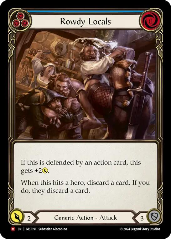 Rowdy Locals [MST191] (Part the Mistveil)  Rainbow Foil | Good Games North