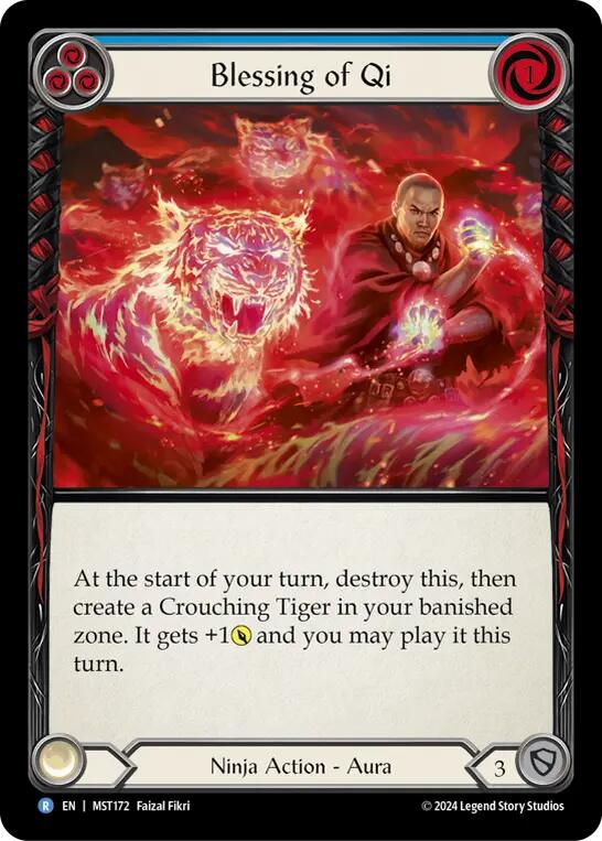 Blessing of Qi (Blue) [MST172] (Part the Mistveil) | Good Games North