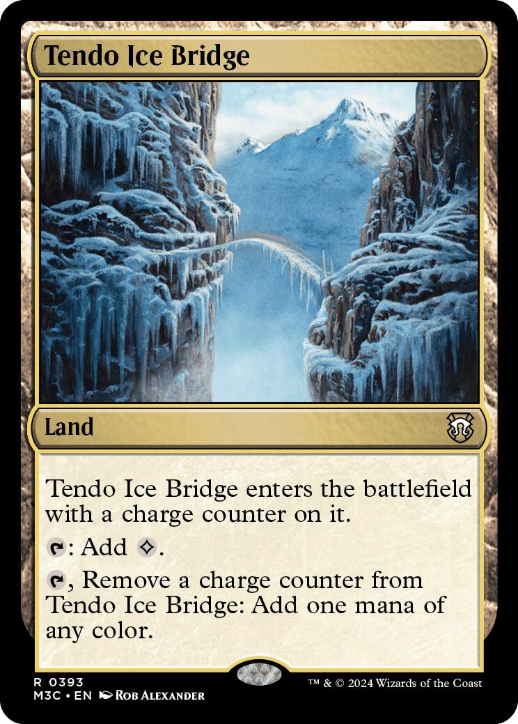 Tendo Ice Bridge [Modern Horizons 3 Commander] | Good Games North