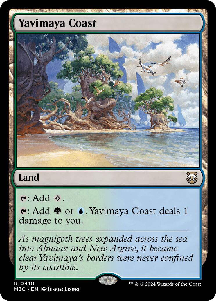 Yavimaya Coast [Modern Horizons 3 Commander] | Good Games North