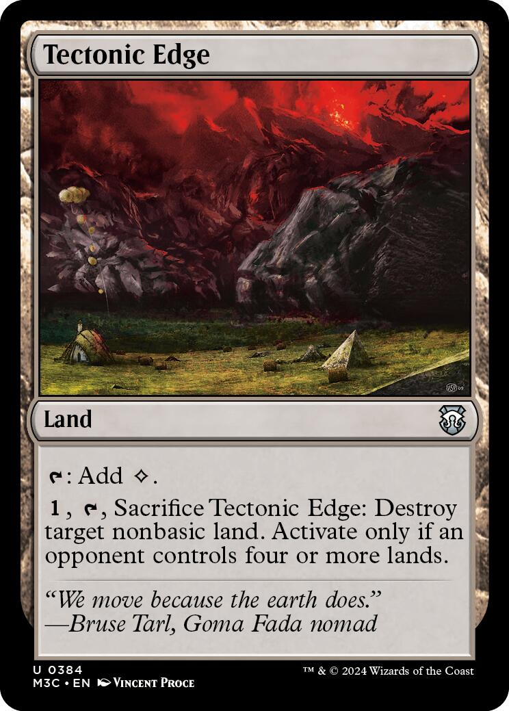 Tectonic Edge [Modern Horizons 3 Commander] | Good Games North