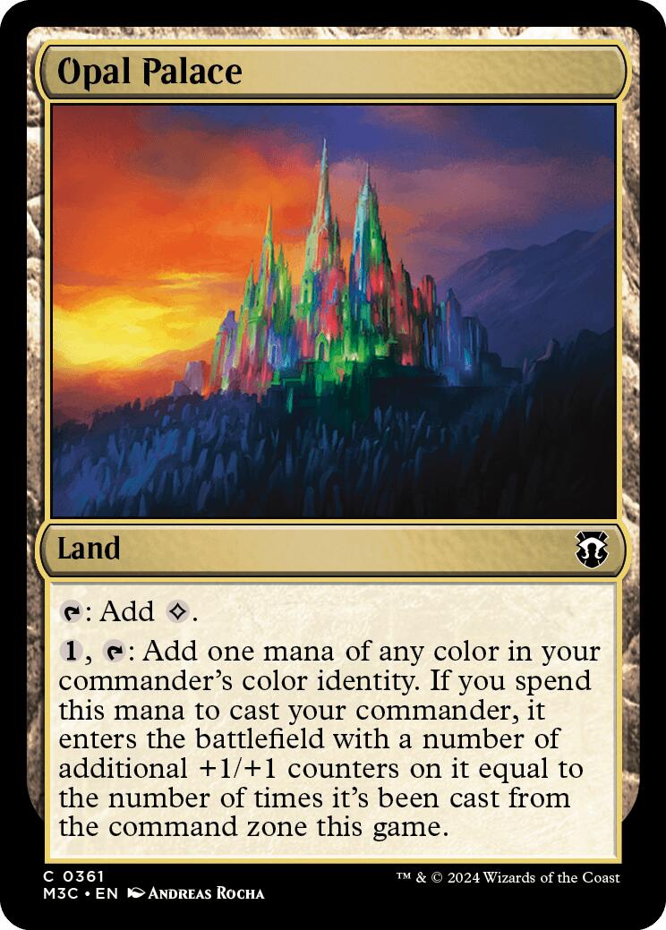Opal Palace [Modern Horizons 3 Commander] | Good Games North