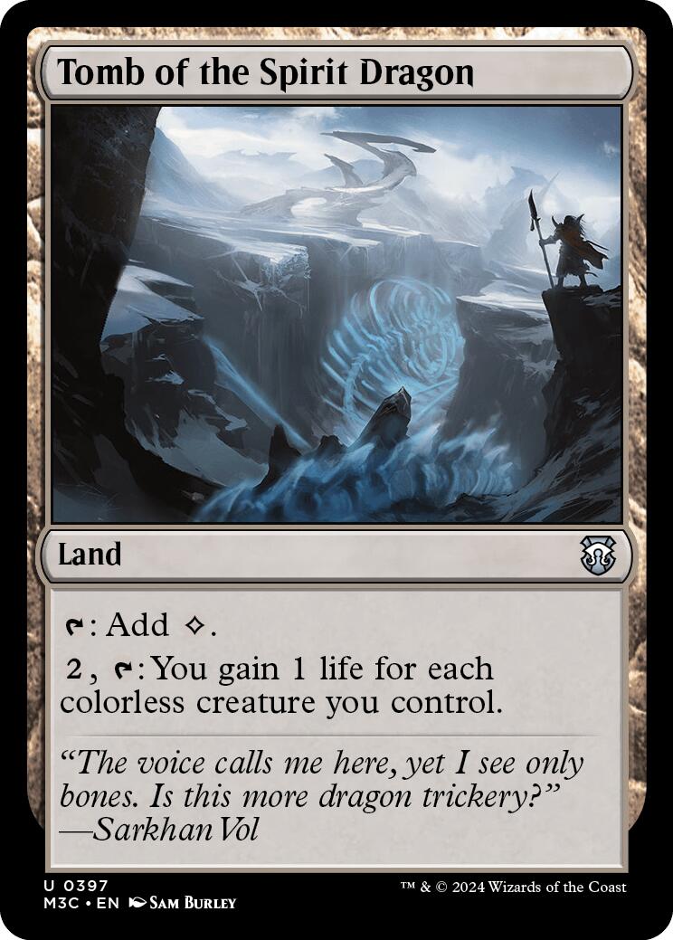 Tomb of the Spirit Dragon [Modern Horizons 3 Commander] | Good Games North