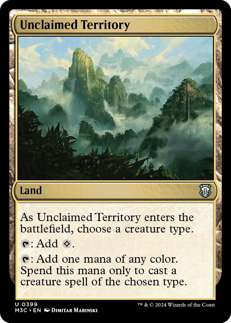 Unclaimed Territory [Modern Horizons 3 Commander] | Good Games North