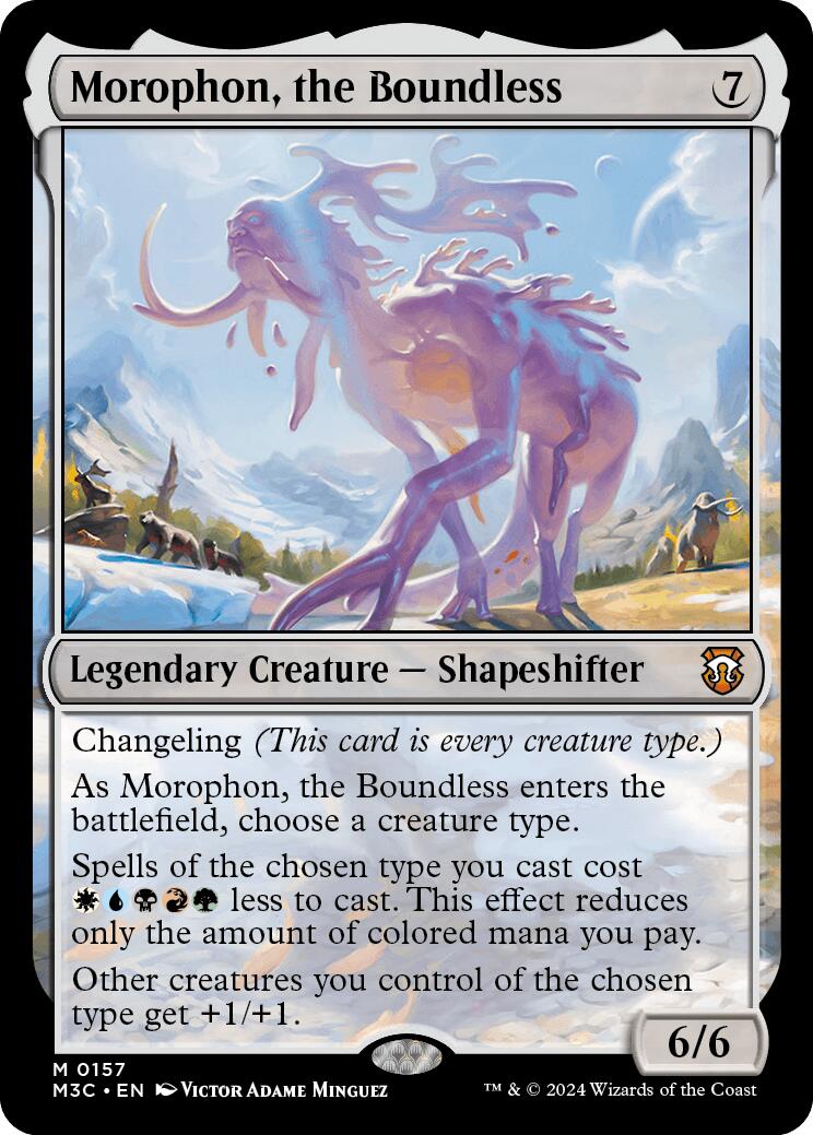 Morophon, the Boundless [Modern Horizons 3 Commander] | Good Games North