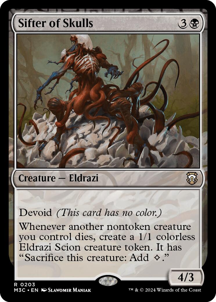 Sifter of Skulls [Modern Horizons 3 Commander] | Good Games North