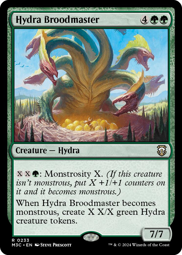 Hydra Broodmaster [Modern Horizons 3 Commander] | Good Games North