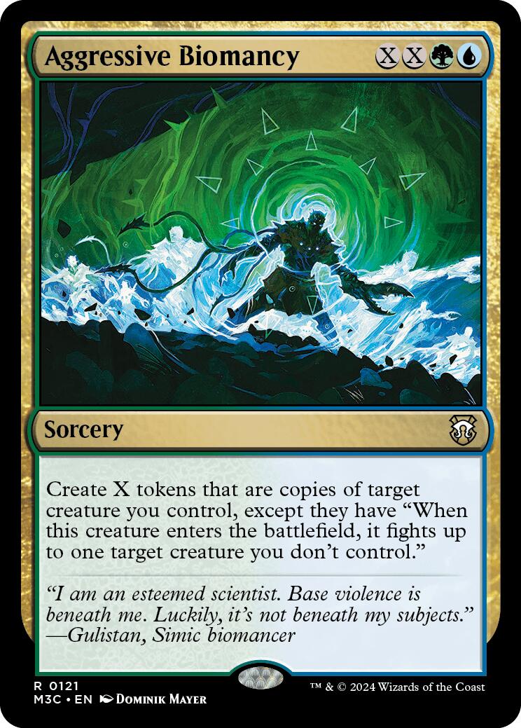 Aggressive Biomancy [Modern Horizons 3 Commander] | Good Games North