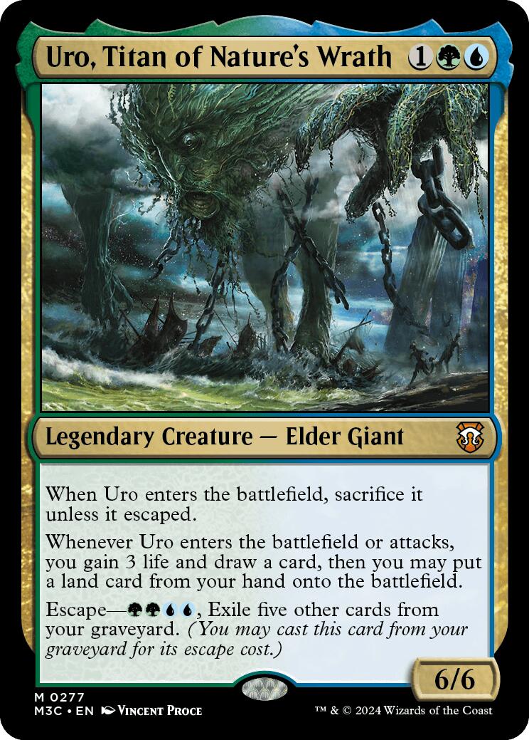 Uro, Titan of Nature's Wrath [Modern Horizons 3 Commander] | Good Games North
