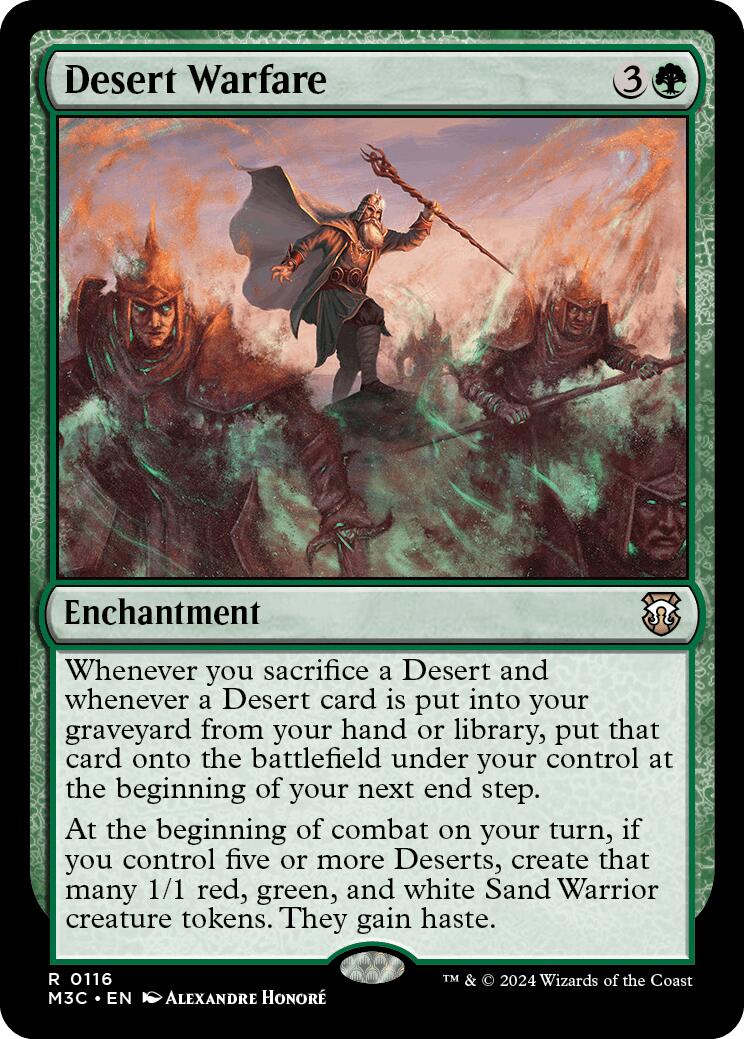Desert Warfare [Modern Horizons 3 Commander] | Good Games North