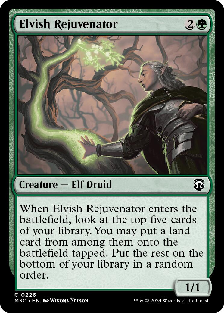 Elvish Rejuvenator [Modern Horizons 3 Commander] | Good Games North