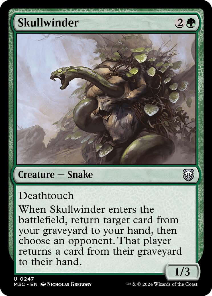 Skullwinder [Modern Horizons 3 Commander] | Good Games North