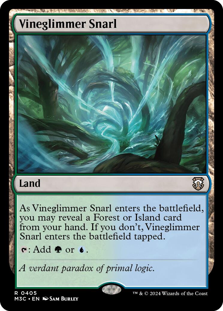 Vineglimmer Snarl [Modern Horizons 3 Commander] | Good Games North