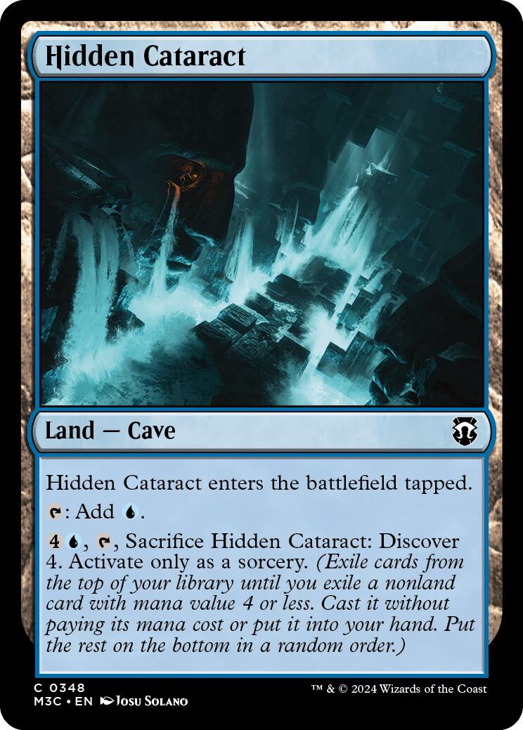 Hidden Cataract [Modern Horizons 3 Commander] | Good Games North