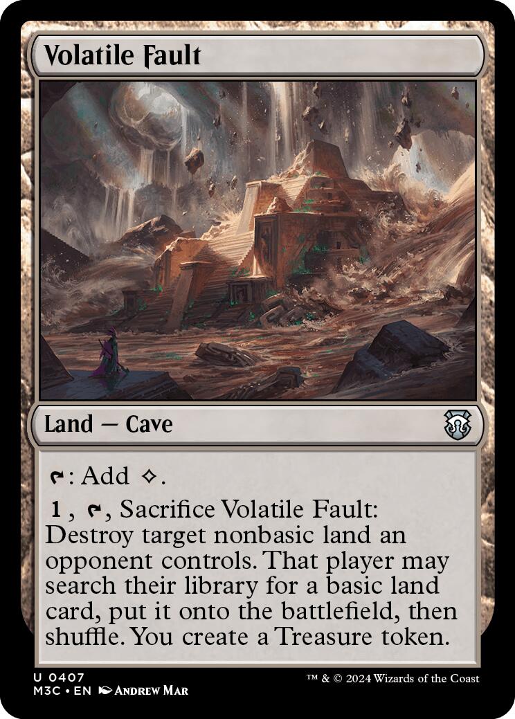 Volatile Fault [Modern Horizons 3 Commander] | Good Games North