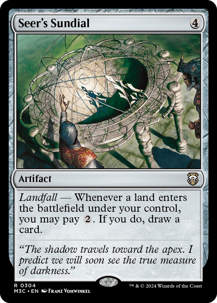 Seer's Sundial [Modern Horizons 3 Commander] | Good Games North