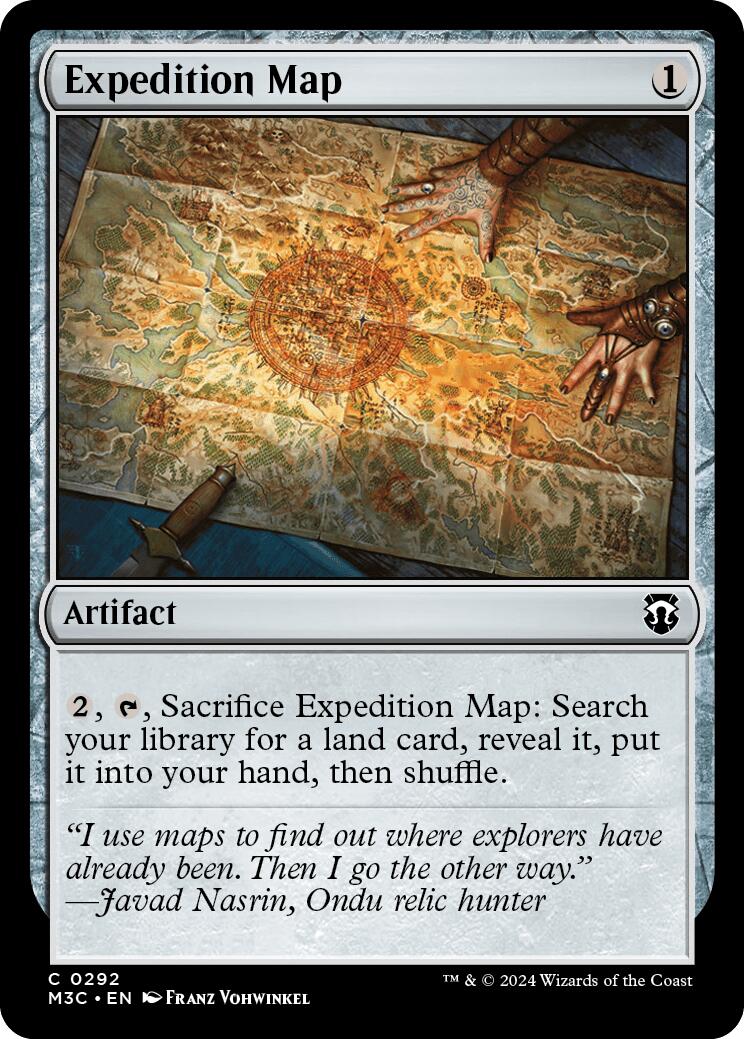 Expedition Map [Modern Horizons 3 Commander] | Good Games North