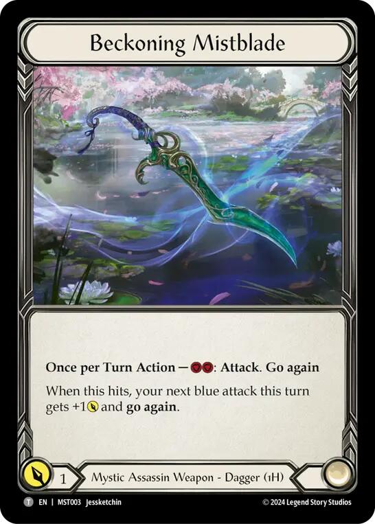 Beckoning Mistblade // Spectral Shield [MST003//MST158] (Part the Mistveil) | Good Games North