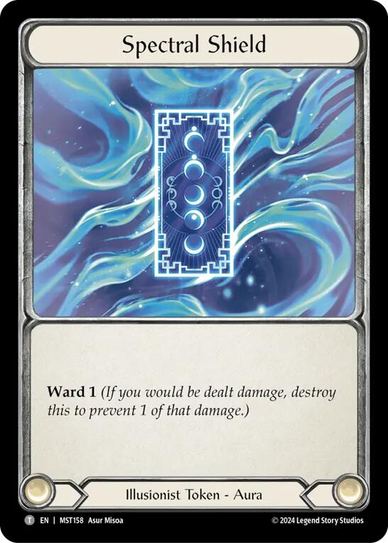 Beckoning Mistblade // Spectral Shield [MST003//MST158] (Part the Mistveil) | Good Games North