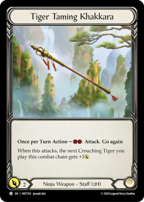 Beckoning Mistblade // Tiger Taming Khakkara [MST003//MST159] (Part the Mistveil) | Good Games North
