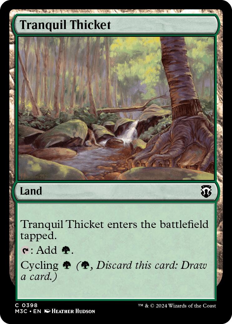 Tranquil Thicket [Modern Horizons 3 Commander] | Good Games North