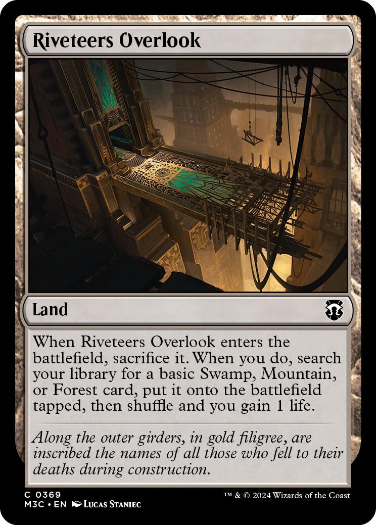 Riveteers Overlook [Modern Horizons 3 Commander] | Good Games North