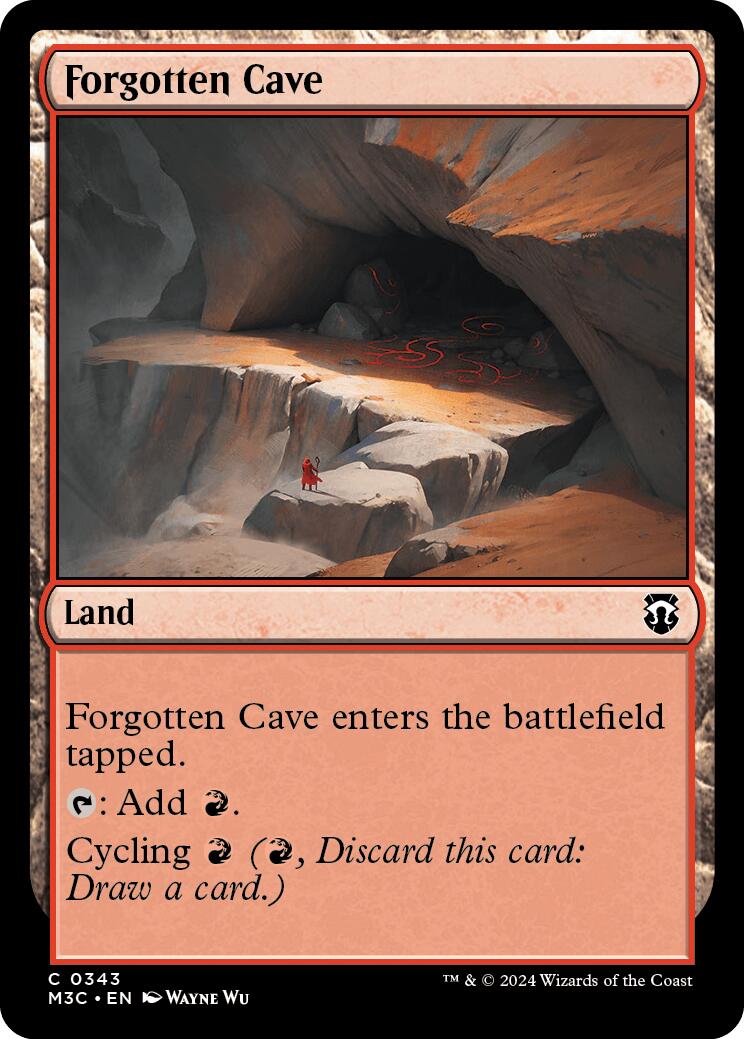 Forgotten Cave [Modern Horizons 3 Commander] | Good Games North