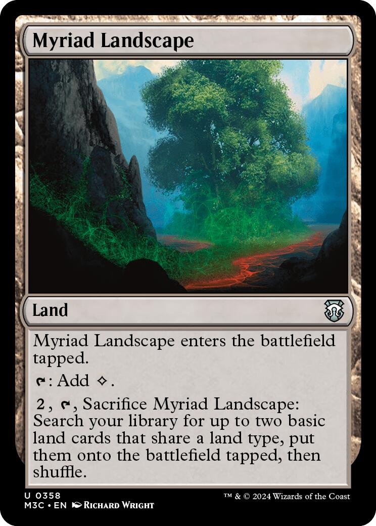 Myriad Landscape [Modern Horizons 3 Commander] | Good Games North