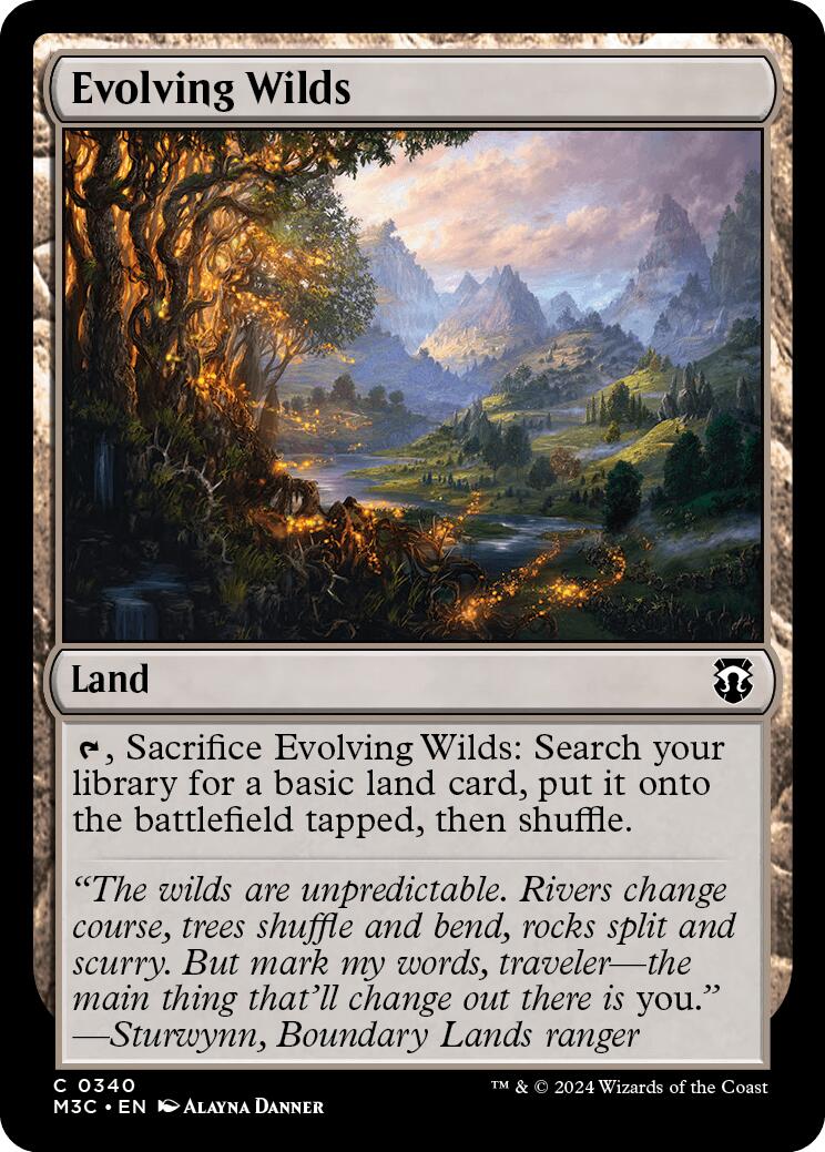 Evolving Wilds [Modern Horizons 3 Commander] | Good Games North