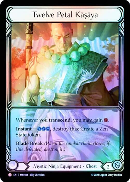 Twelve Petal Kasaya (Extended Art) [MST048] (Part the Mistveil)  Cold Foil | Good Games North