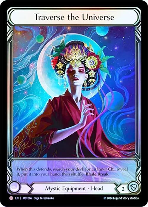 Traverse the Universe (Extended Art) [MST066] (Part the Mistveil)  Cold Foil | Good Games North