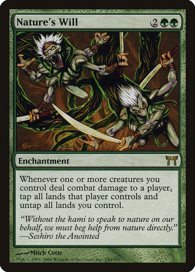 Nature's Will 230/306 (Champions of Kamigawa)  | Good Games North